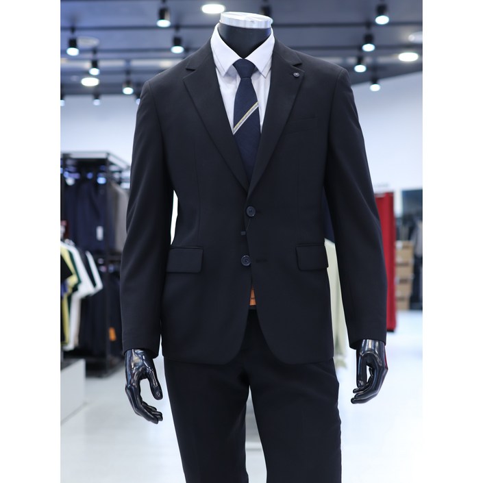 STCO S/S 여름 블랙 모션 프리 수트 정장 (클래식핏) SSJVB51SET