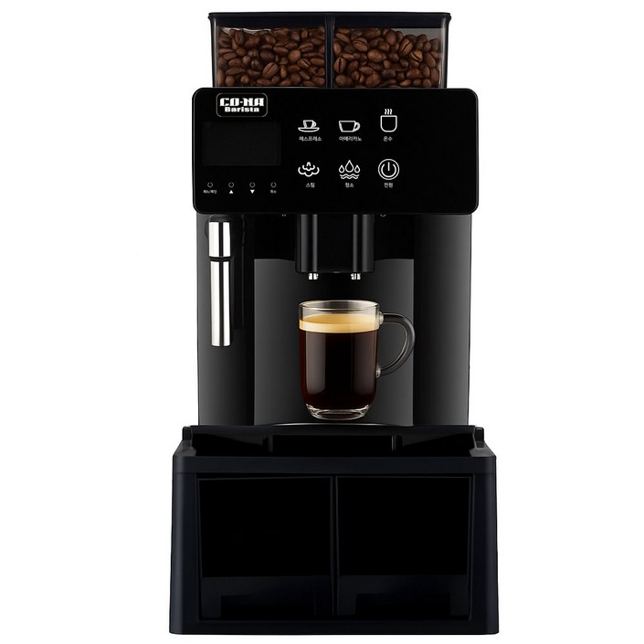 코나 바리스타 전자동 원두커피머신 에스프레소 아메리카노 회사용 가정용 카페용