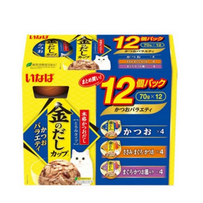 이나바 금빛육수 버라이어티팩 12P
