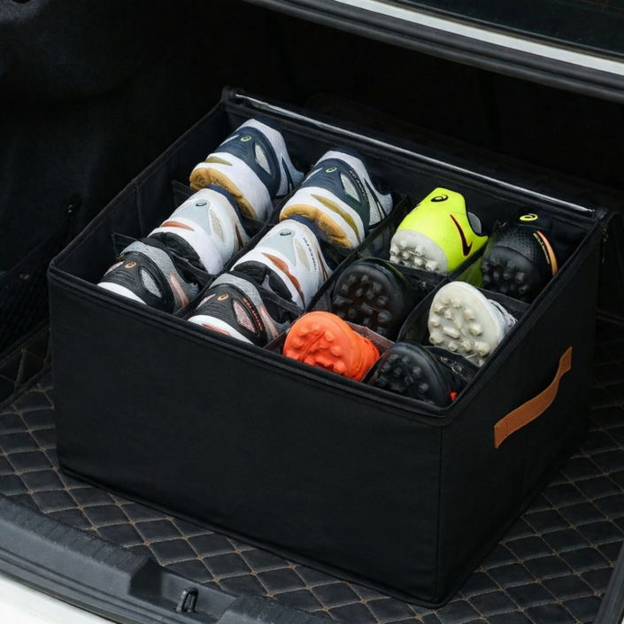 슬러피 트렁크 신발수납함 차량용 신발장 자동차 신발보관함