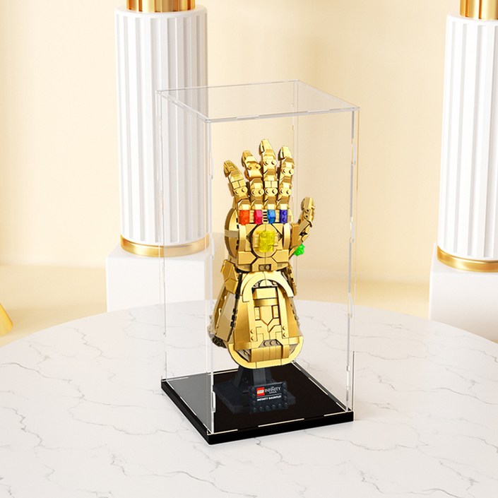 레고 인피니티 건틀렛 76191 핀 고정형 아크릴 디스플레이 케이스 장식장 진열장