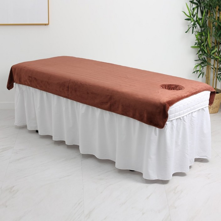 베드연구소 경락 미용 마사지 타올 대타올 헤어터번 침대 베드 커버