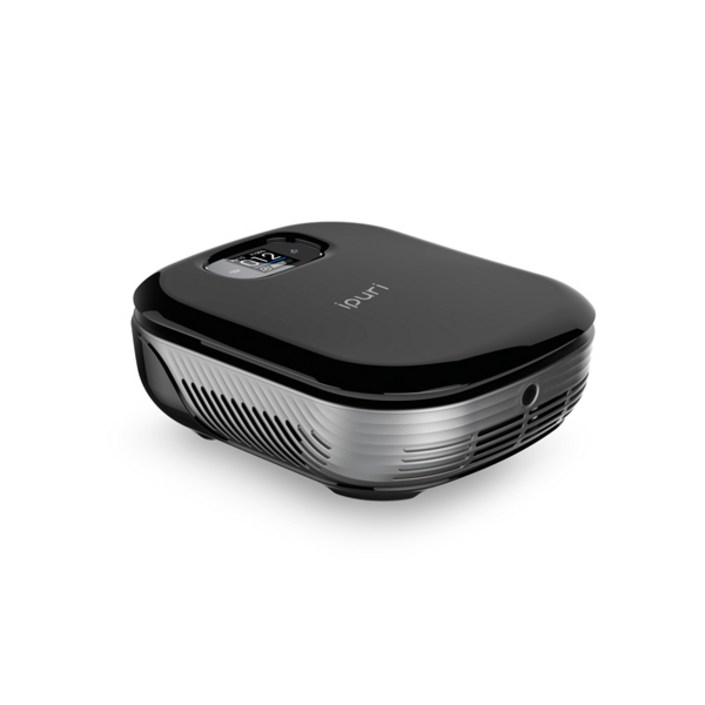 아이퓨리 3 in 1 차량용 하이브리드 공기청정기 헤파필터 H13등급 가정 사무실 차박 캠핑, 블랙