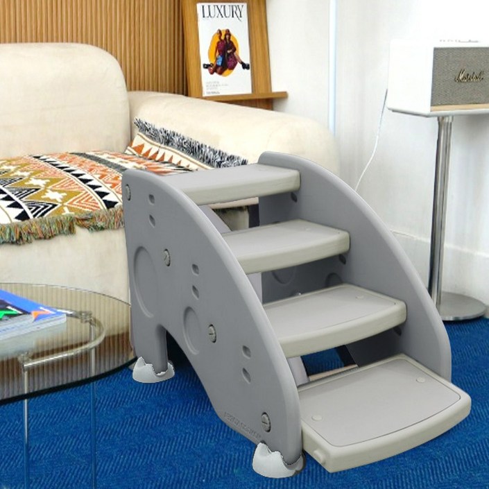 한보두보 4단 STEP 강아지 4단 계단or 슬라이드 마음대로 전환 멀티 시스템 한보두보 4단 STEP 강아지 4단 계단or 슬라이드 마음대로 전환 멀티 시스템