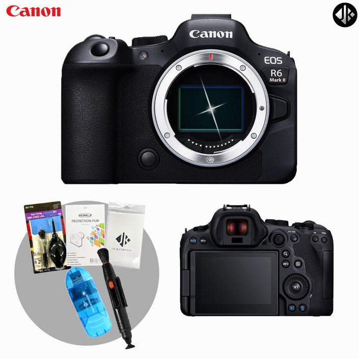 포토리뷰이벤트 캐논 EOS R6 Mark II BODY액정보호필름포켓융청소도구리더기렌즈 클리닝펜 WJK
