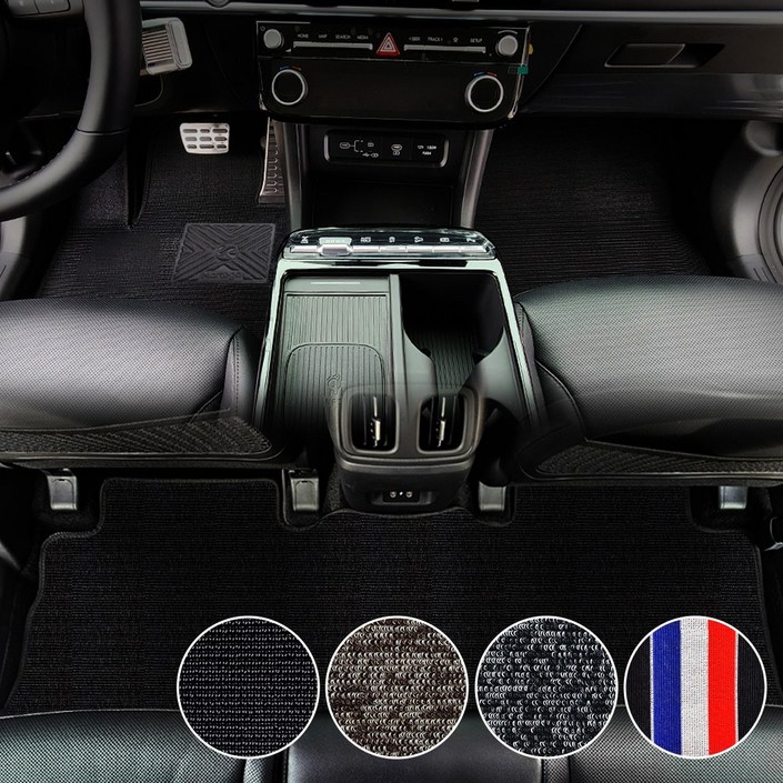 마르테가 뉴코일 트랩매트 1열2열 세트 기아 K3 GT 2018, 블랙, 1022 K3 GT 2018