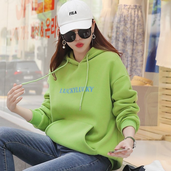 뉴타임즈12 쉽게 매치되는 셔츠 여성 후드 스웻 가을 겨울 따뜻한 셔츠LY20201008490Z