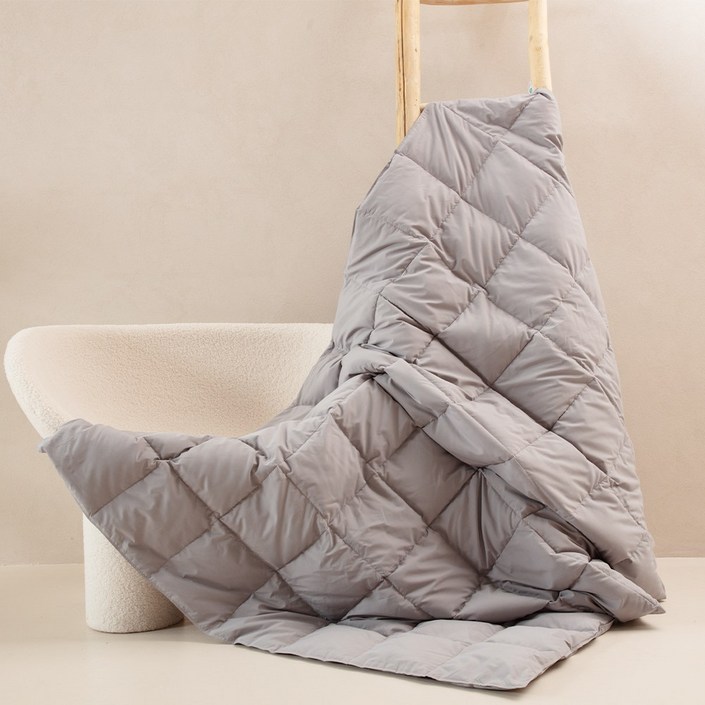 해이니 소프트 소파 구스다운 경량 담요 무릎담요 실내외용