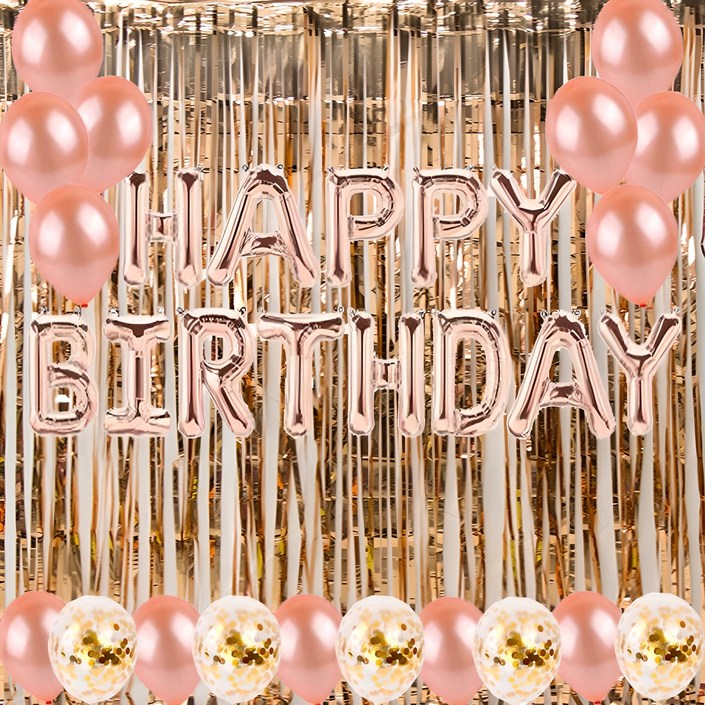 라이프그래피 생일풍선 가랜드 풍선 15p 컨페티 풍선 5p 커튼 2p 세트 라이프그래피 생일풍선 가랜드 풍선 15p 컨페티 풍선 5p 커튼 2p 세트
