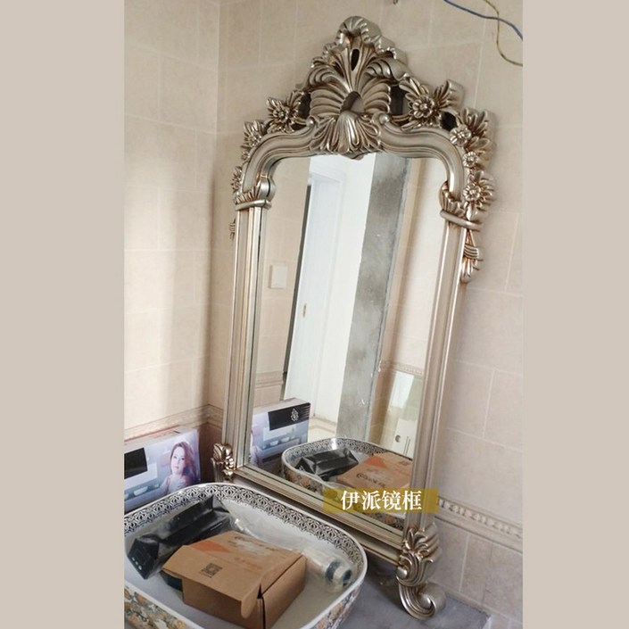 침실 엔틱전신거울 디자인 스탠드 거울 전신 고전풍 매장용 엔틱 벽걸이 레트로 플로어 감성