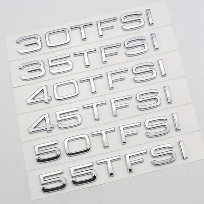 아우디 호환 TFSI 엠블럼 30 35 40 45 50 55