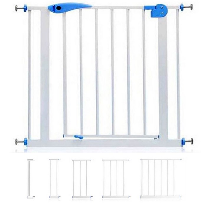 노블 강아지 안전문 펜스 확장패널 세트, 블루, 1세트