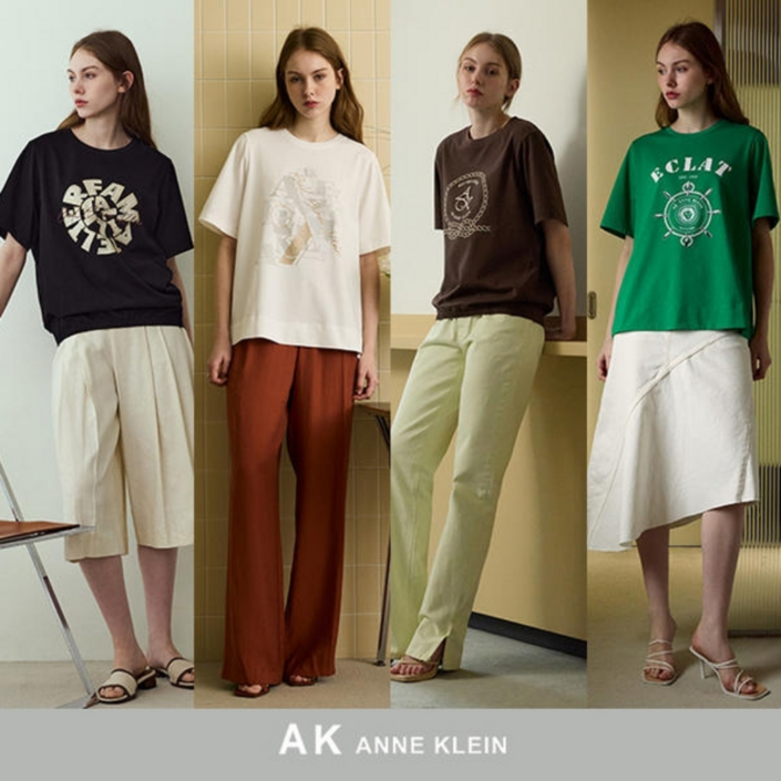 런칭가79,900원25SS AK 앤클라인 아트웍 티셔츠 4종