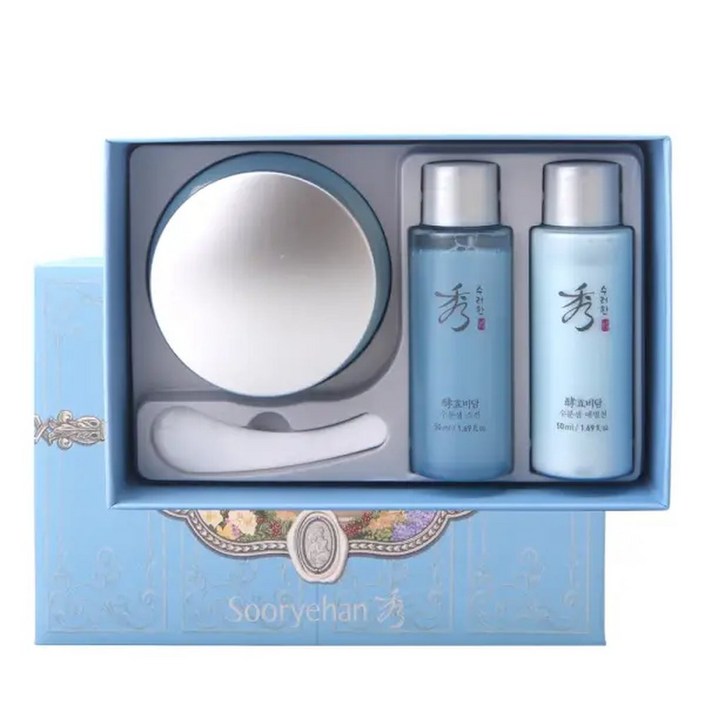 수려한 효비담 수분샘 크림 150ml 대용량 한정기획세트