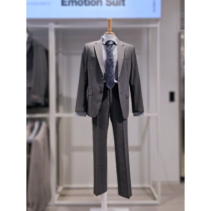 [앤드지 NC 신구로점] 여름정장세트 카치온 스탠다드핏 그레이 캐쥬얼 셋업 1001KG LF2 1001KG 1001PP LF2 1001PP