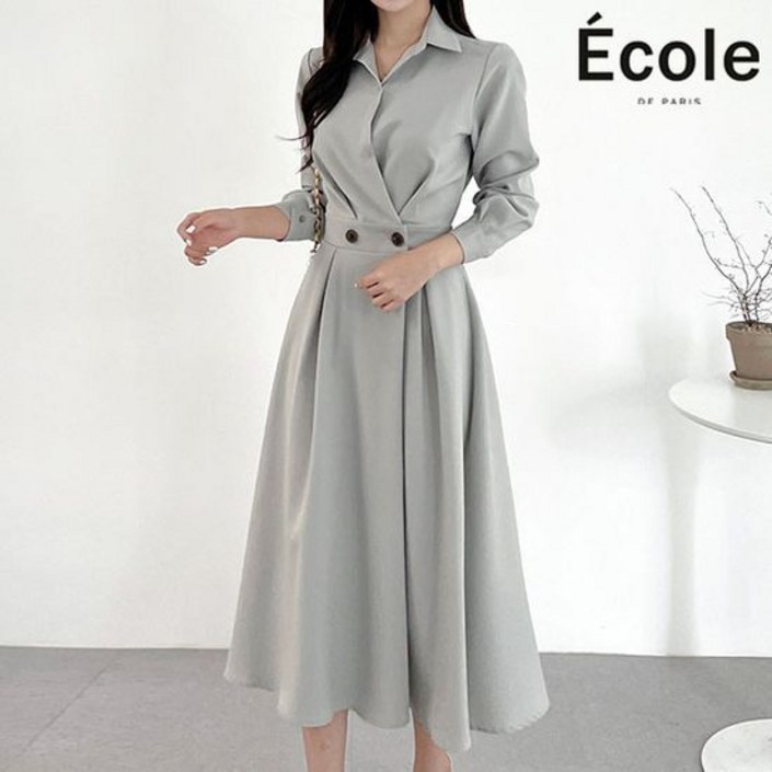 에꼴드파리 메죵 A라인 원피스F32WOB006Z