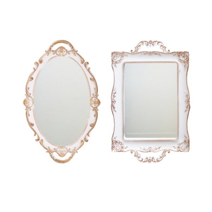 엔틱거울 인테리어거울 빈티지거울 타원형거울 벽거울