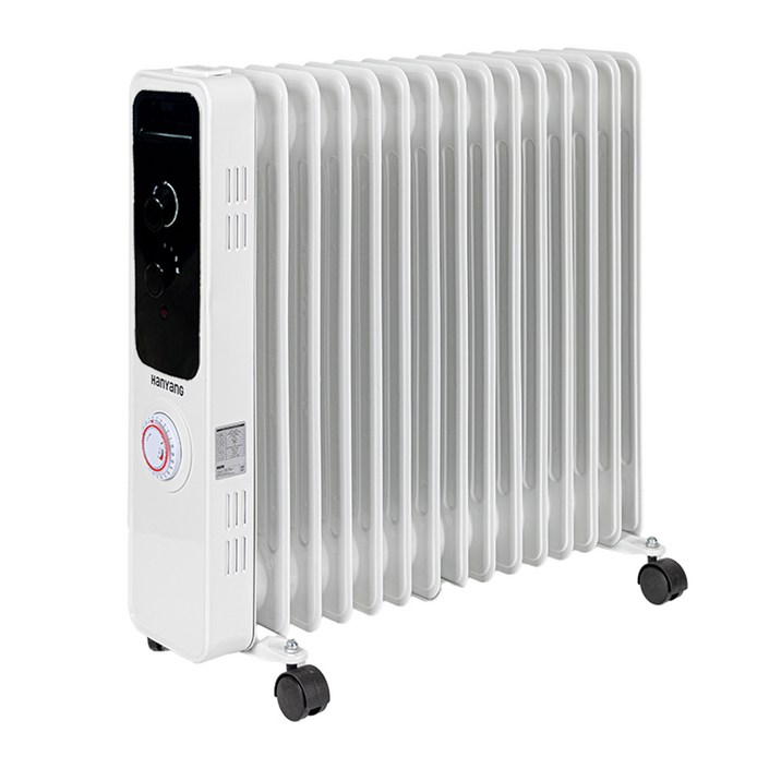 본사공식 한양테크 타이머 전기 라디에이터 5핀7핀9핀11핀15핀 동파방지 가정용 업소용, 타이머 라디에이터 15핀블랙 HY15P