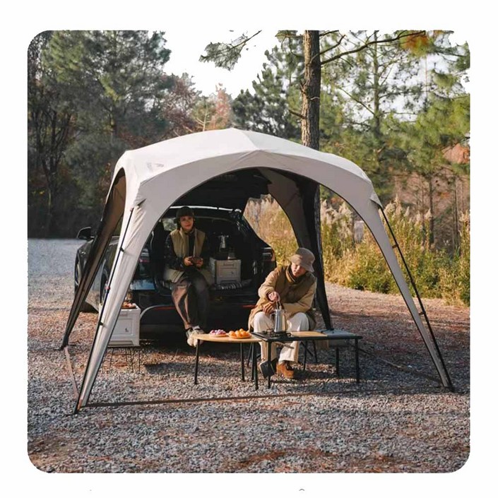 네이처하이크 원터치 돔쉘터 캐노피 티타늄 블랙코팅 빠른 자동 설치 그늘막 무한확장