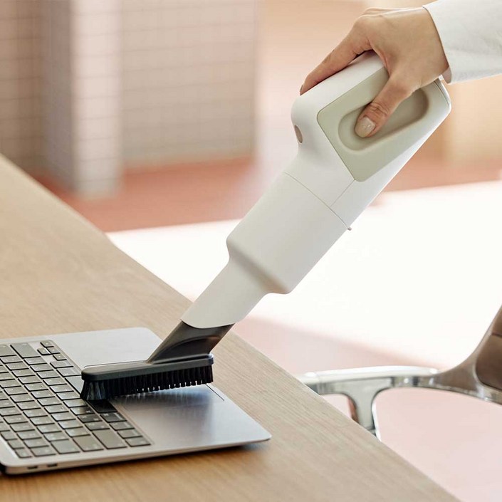 본사직영 플러스마이너스제로 무선 청소기 핸디 클리너 XJCG110, 화이트