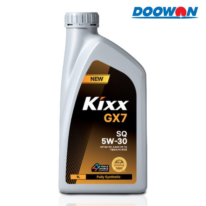 두원몰킥스 가솔린 엔진오일 GX7 5W30 1L, 5w30, 1개, 1L, KIXX GX7 5W301L