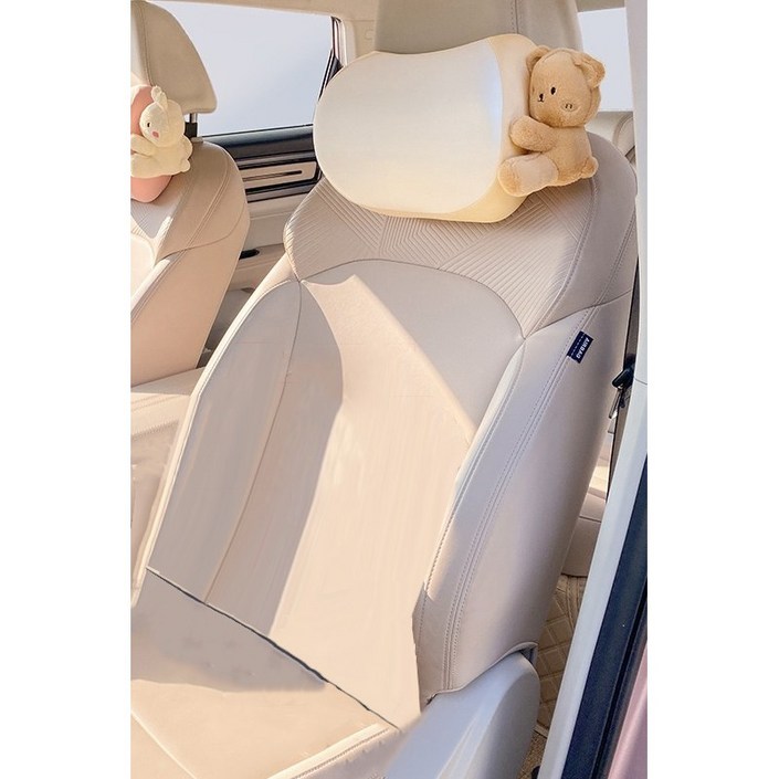 더빌리언 자동차 귀여운 목쿠션 목베게 메모리폼