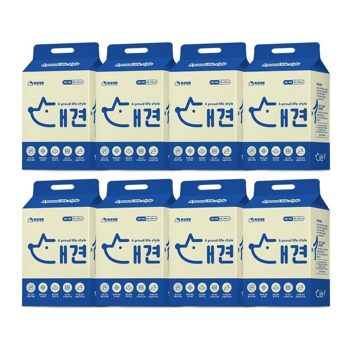 백세개로 대견패드 배변패드 중형 240매, 8개, 15개입