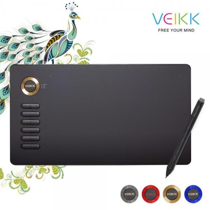 VEIKK 펜타블렛, A15 블루