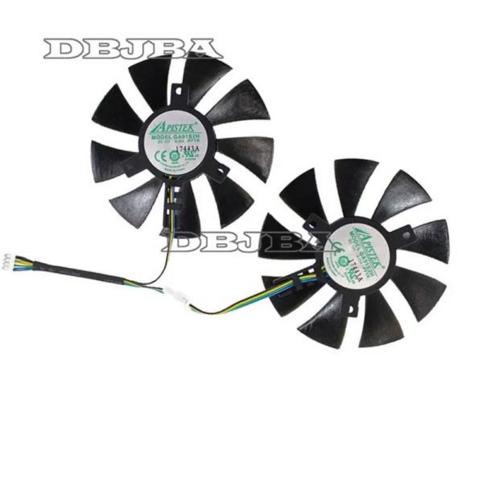 Zotac GTX1070  ZTP10700K10M GA91S2H 40MM 87MM 그래픽 카드 냉각 팬