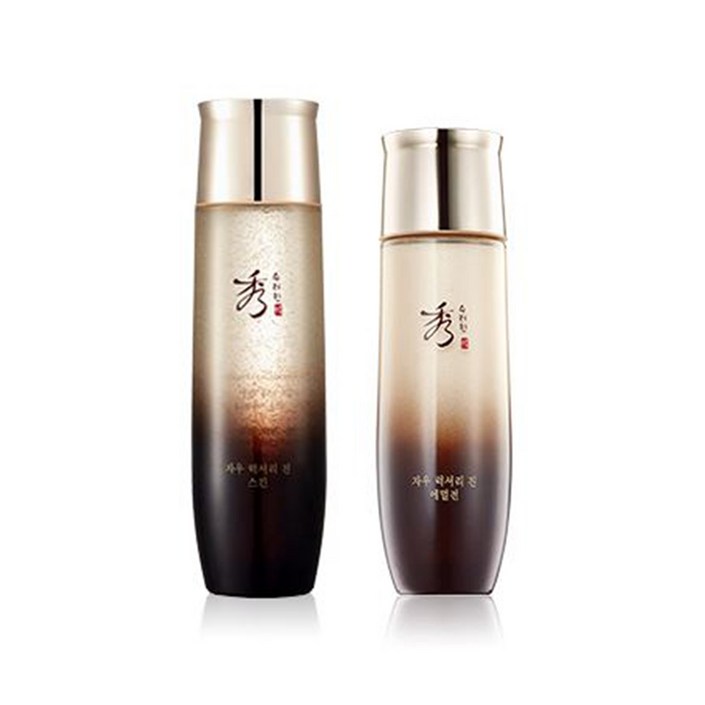 수려한 자우 럭셔리 진 2종세트 (스킨+에멀전), 1개, 280ml
