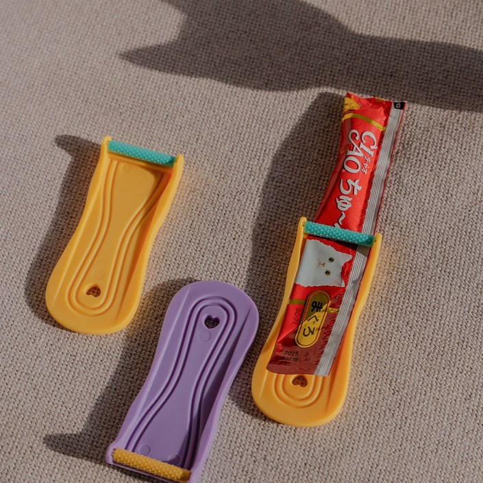 츄르륵 강아지 고양이 노즈워크 습식 츄르짜개 국내생산 특허출원, 라벤더레몬, 1개