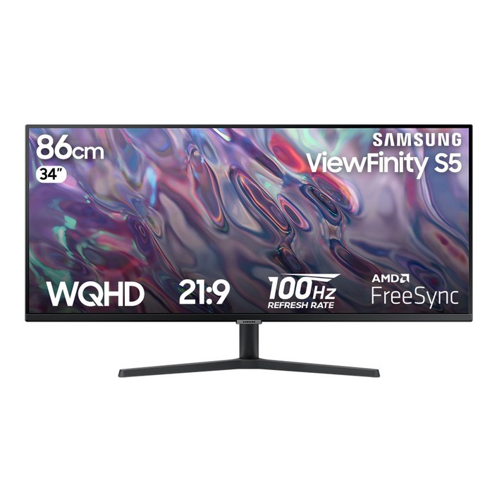 삼성 뷰피니티 고해상도 모니터, 뷰피니티 S5 S34C500, 86cm