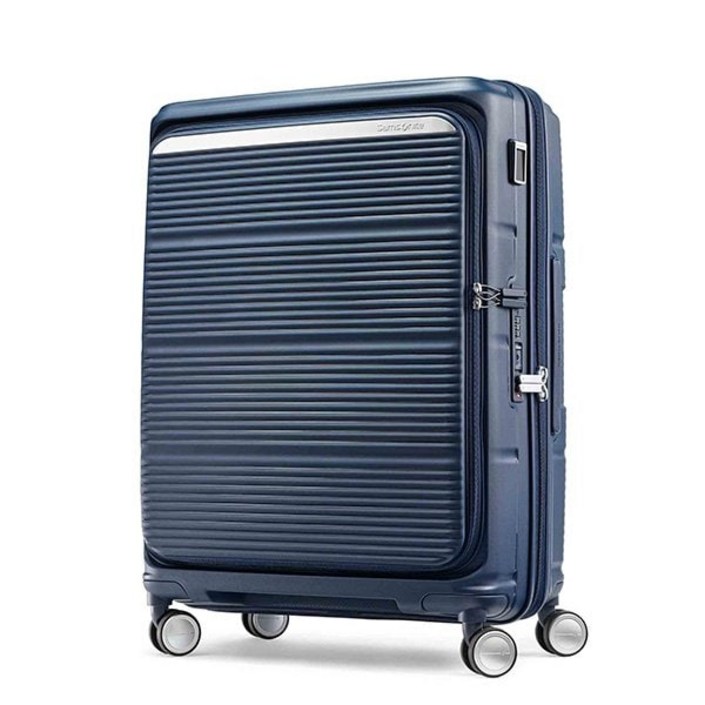 백화점매장출고 쌤소나이트 PARALUX HS 캐리어 6724 EXP MEDIUM SP MIDNIGHT NAVY KT241002