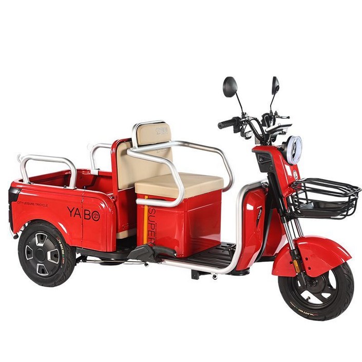 세발전기스쿠터 전기삼륜스쿠터 세발바이크 운반차 삼륜 전동 삼륜차 오토바이