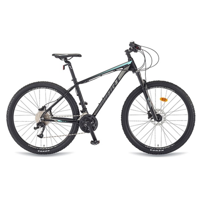 스마트자전거 테트라 5XX MTB 2024년 69.9cm27.5인치 30단 유압식디스크브레이크 입문용 미조립, 1개, 180cm, M사이즈 블랙