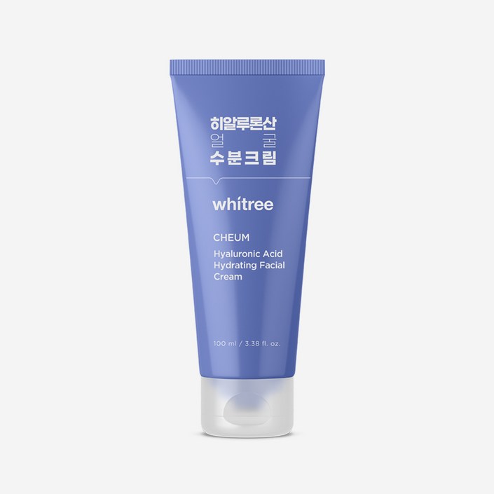 휘트리 채움 히알루론산 얼굴 수분크림  자작나무수액 스쿠알란, 1개, 100ml