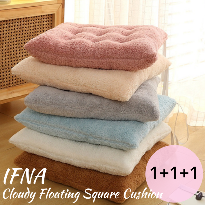 IFNA 한층더푹신해진 겨울 의자 방석 111
