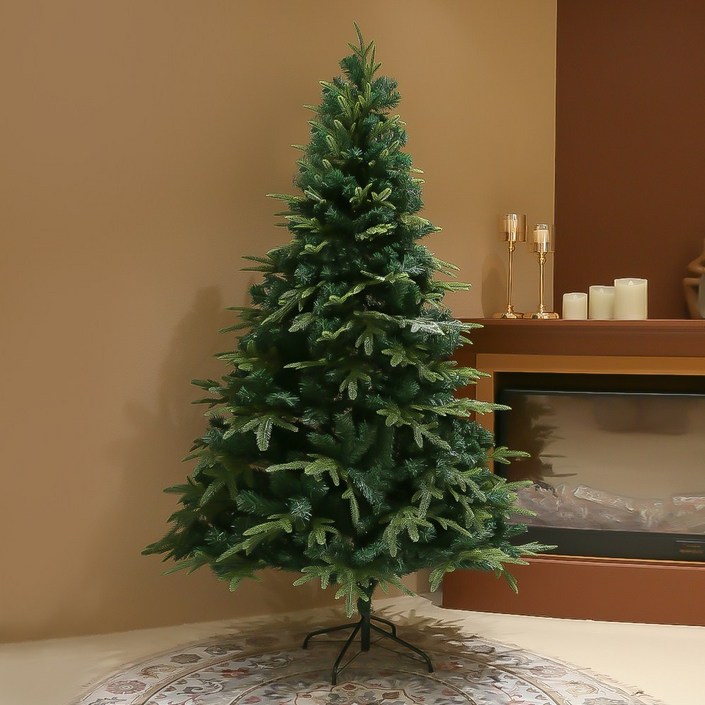 크리스마스 성탄 무장식 전나무 대형, 그린 솔트리(자동형)1.9M 20221215