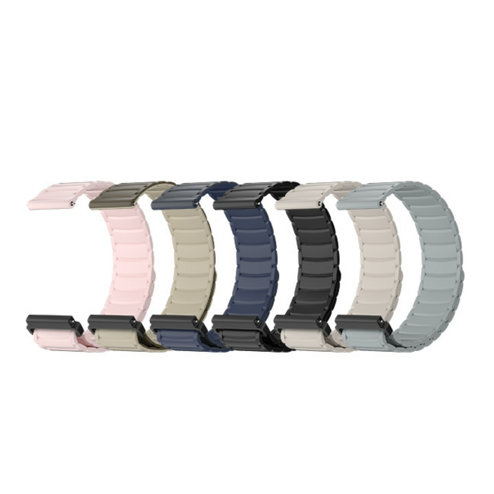 와피크 전용 일체형 마그네틱 스트랩 22mm, 베이지 그린, 1개