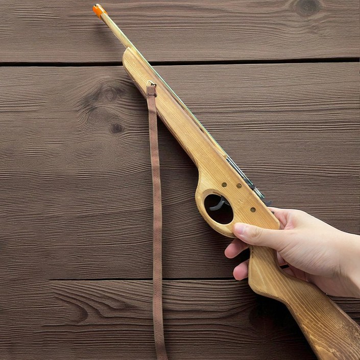 고무줄총 연발 나무총