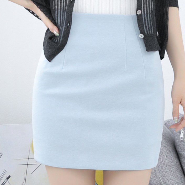 이푼아이 H라인 스판 미니 베이직 핀턱 스커트 이푼아이 H라인 스판 미니 베이직 핀턱 스커트