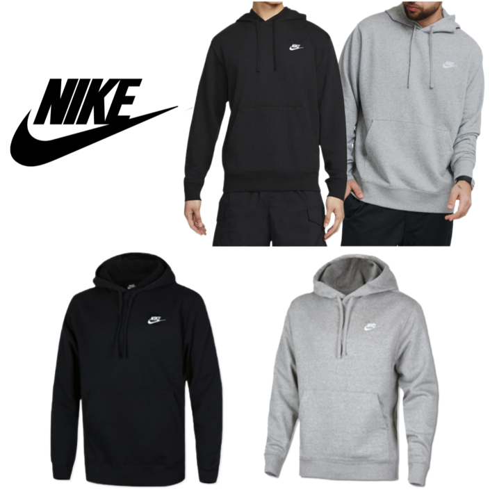 100정품빠른출고 나이키 NSW 클럽 후드티 스우시 로고 후디 후드 티셔츠 남녀공용