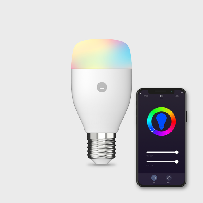 헤이홈 스마트 DIY 조명 스마트폰 원격제어 컬러, 3개, 기타색