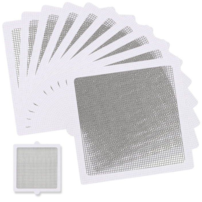 배수구거름망 하수구 거름망 머리카락 거름망 대형 사각 욕실 거름망, 10개