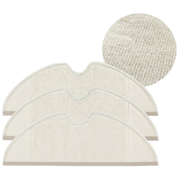 데일리탁 로보락 S5 S6 Q7 Max Plus Pure 호환 걸레 물걸레 리필, 3개, 로보락호환물걸레