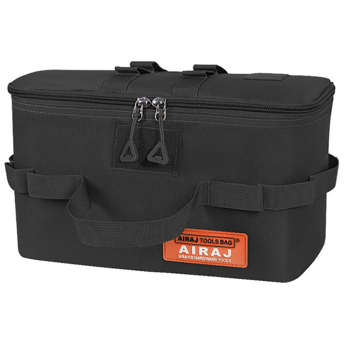 AIRAJ 야외 다기능 캠핑 주방도구 수납백 옥스포드 전술 장비 칸막이형 카키블랙 아웃도어캠핑피크닉용