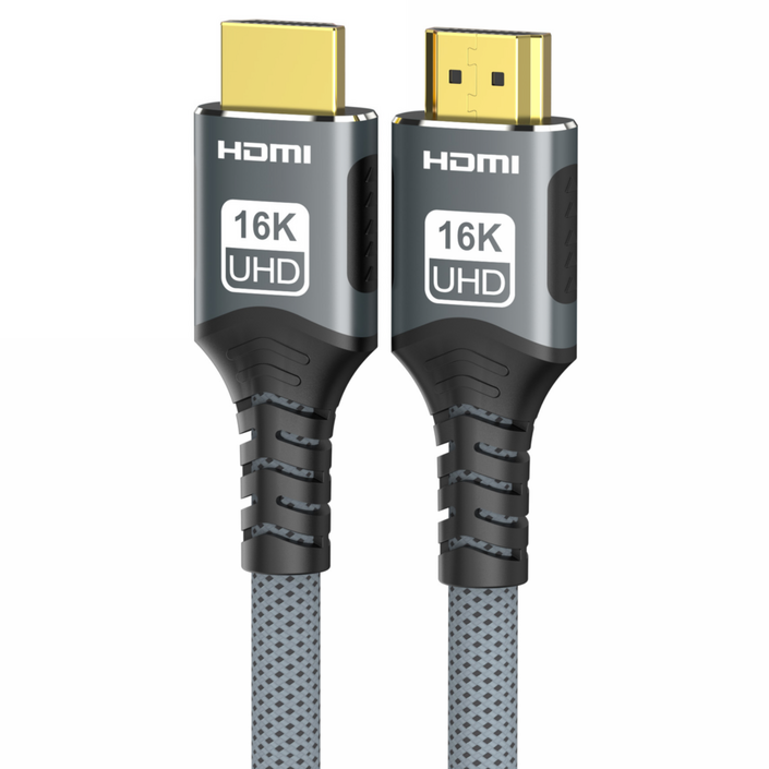 HDMI 2.2 UHD 16K 60Hz 96Gbps HDCP 2.3 케이블, 2m, 1개