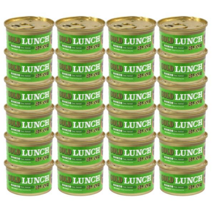 프리미엄 골드 런치캔 길고양이 습식사료, 80g, 24개, 헤어볼