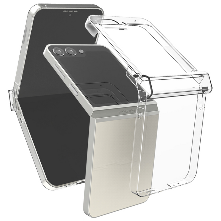 ZINTEY 힌지보호 변색없는 방탄 풀커버 투명 케이스