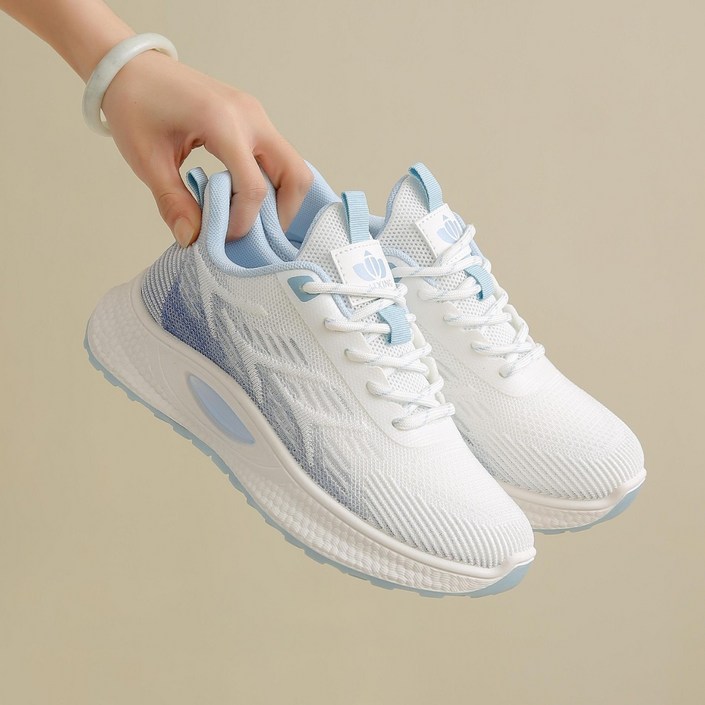 ANYOU 여자 충격 흡수 반발력 런닝화 메쉬 스니커즈 경량화 마라톤화 운동화